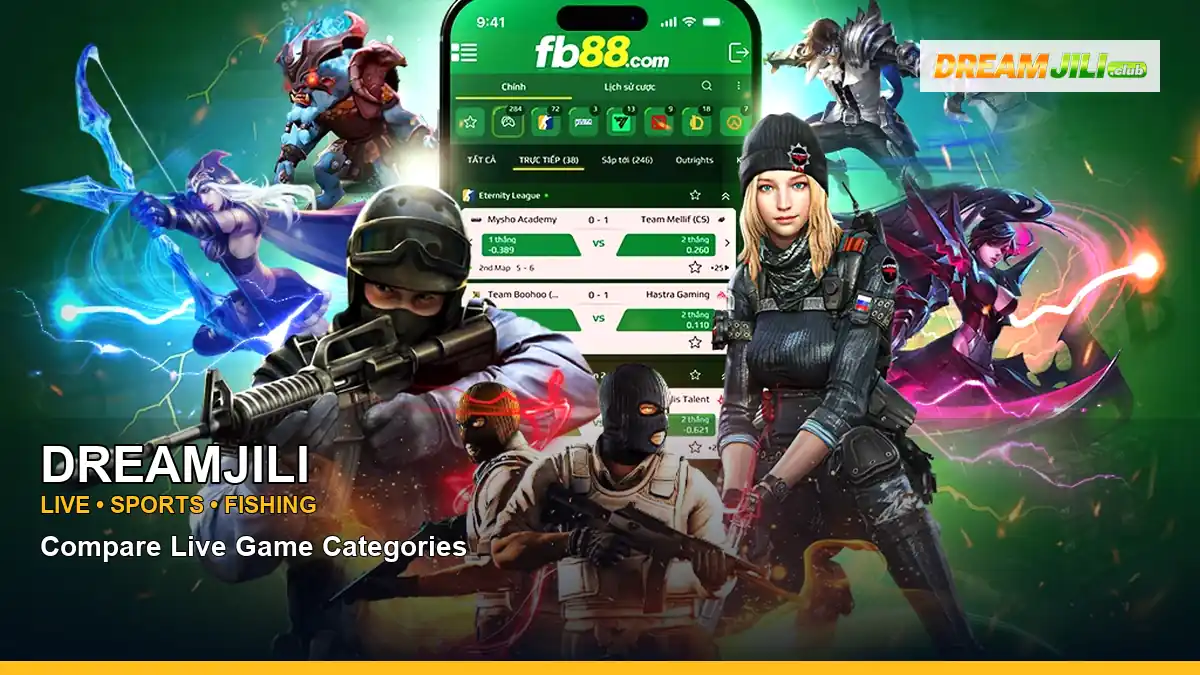 DREAMJILI sports betting and arcade games for Philippine players